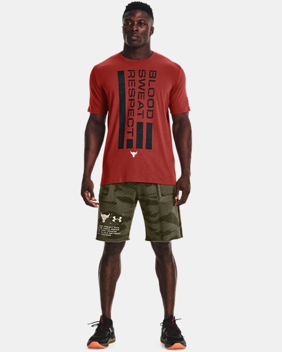 Camiseta de manga corta Project Rock BSR Flag para hombre, Red, pdpMainDesktop image number 2